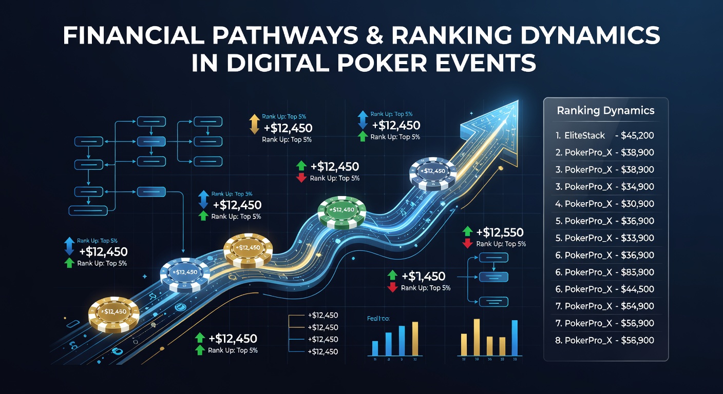 Übersicht über finanzielle Strukturen und Ranglisten in digitalen Poker-Turnieren