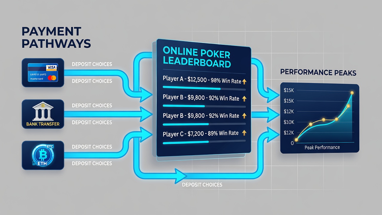 Analyse von Performance-Trends und Einzahlungsflexibilität im Poker