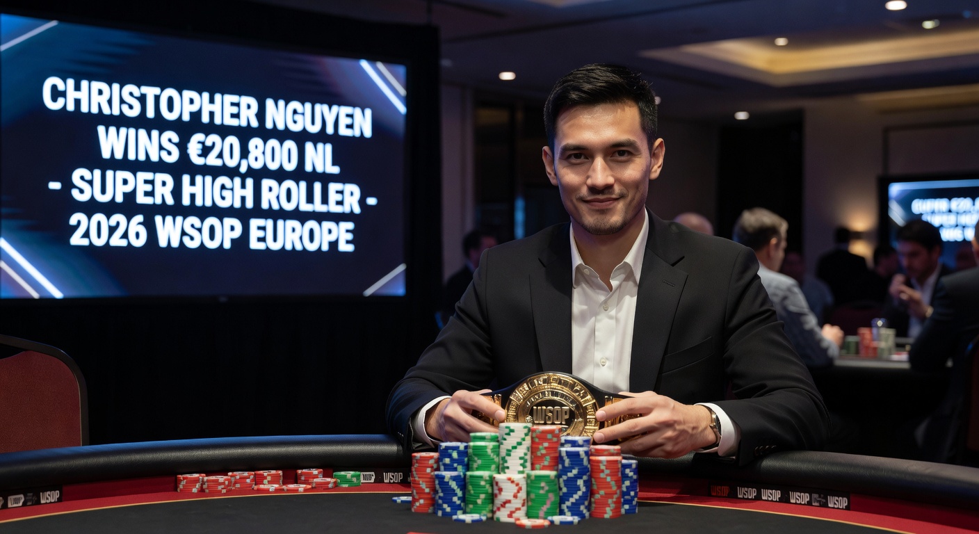 David Wintersberger feiert seinen Sieg im The Closer Event mit Bounty-Jagd und Bracelet in Prag
