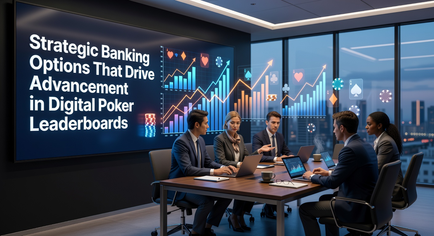 Übersicht über Bankoptionen in digitalen Poker-Plattformen und deren Einfluss auf Ranglisten